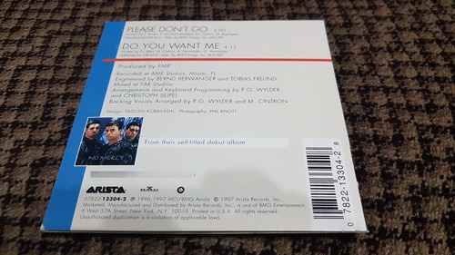 No Mercy - Please Don´t Go Single - Made In Usa