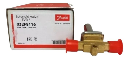 Válvula Solenoide 3/8 Soldable Danfoss 220v