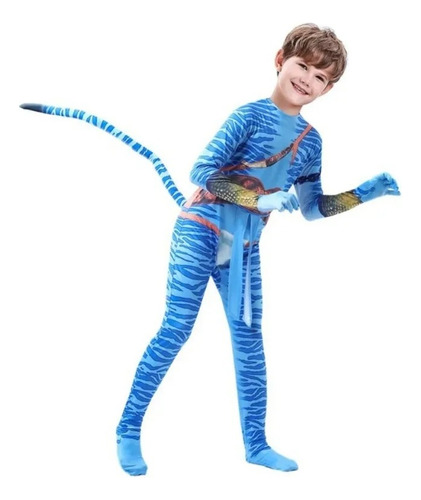 Disfraz Avatar Para Niños Hallowen