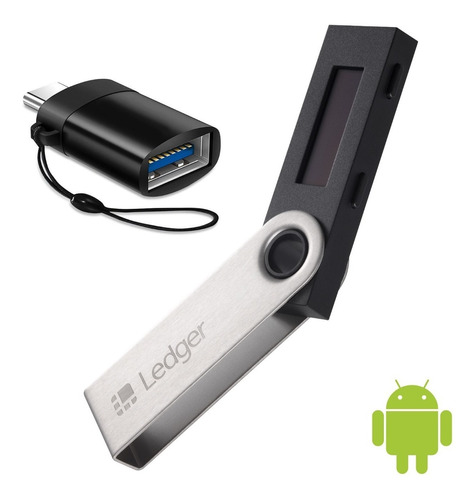 Imagen 1 de 5 de Ledger Nano S Billetera Bitcoin  + Adaptador Cel Android