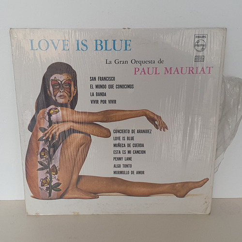 Lp Love Is Blue, La Gran Orquesta De Paul Mauriat
