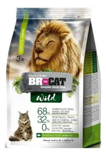 Br Wild Cat Adulto 3 Kg 