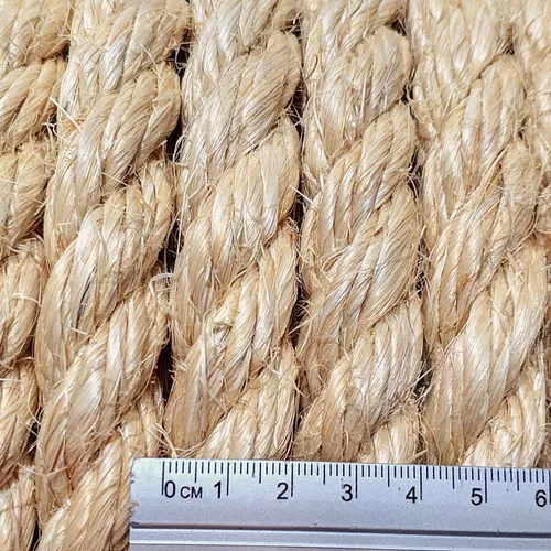 Corda De Sisal 20mm 10 Metros Artesanato E Amarrações