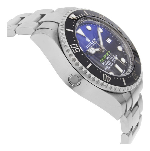 Rolex Deep Sea Deep Sea Blue Dial Haiju Men 's Luxury Watch (Reacondicionado)