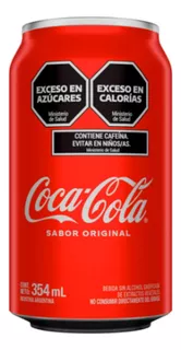 Coca Cola Lata 354ml Original Pack X48 Gaseosa Zetta Bebidas