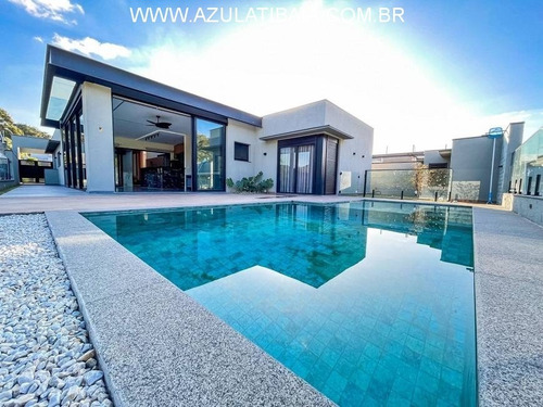 Imagem 10 de 30 de Casa Térrea Condomínio Granville Atibaia, Portaria, Rondas, Área De Lazer Em Projeto, - Ca01091 - 68871131