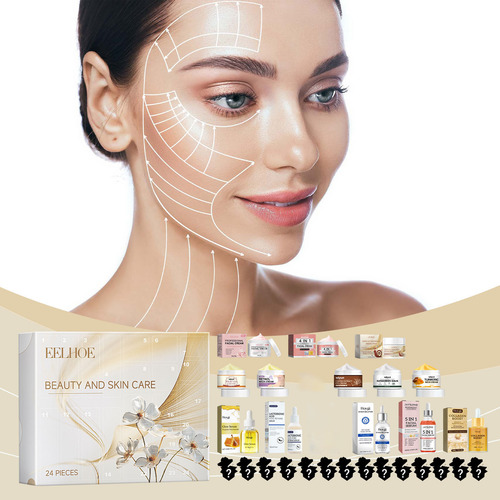 Set De Regalo N Con 24 Compartimentos Para Belleza Y Cuidado