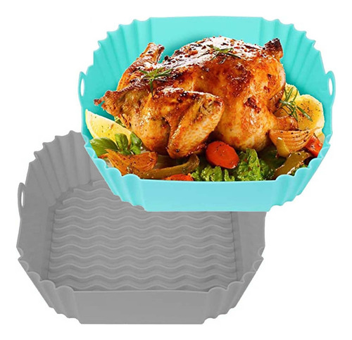 Silicona Para Freidora De Aire , 2 Pcs Air Fryer Silicon