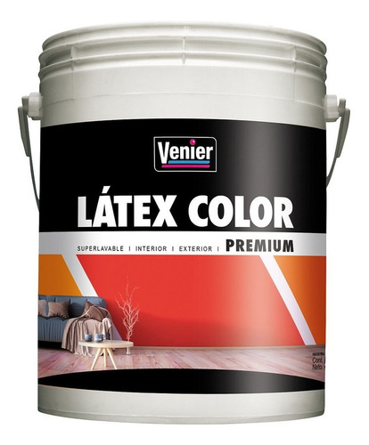 Látex Int/ext Premium Gris Solemne 5 Kg. Venier