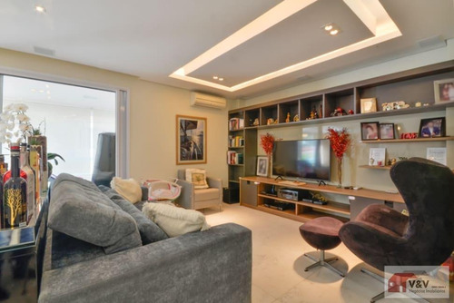 Imagem 4 de 15 de Apartamento Para Venda Em São Paulo, Campo Belo, 3 Dormitórios, 3 Suítes, 5 Banheiros, 4 Vagas - Cabl1095_2-1180424