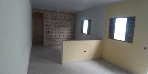 Casa Nova Em Mongaguá! Com 02 Dormitórios .ref.: 7840 E