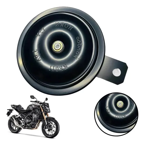 Buzina Moto Universal Cb 300 Twister Falcon Fazer 250 Xre Xr