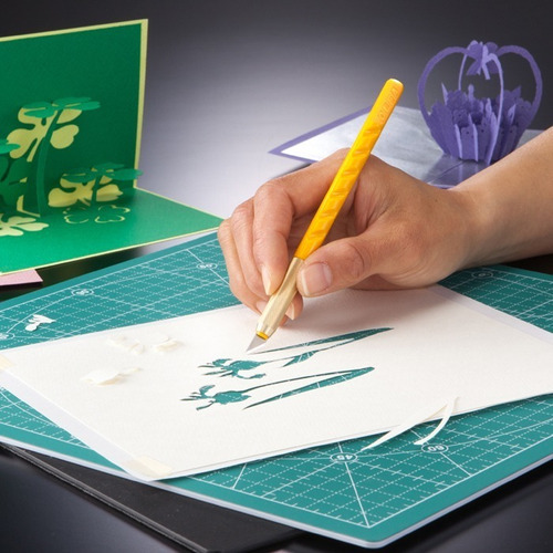 Cutter Exacto Bisturí Olfa Para Arte, Dibujo Y Oficina Ak-1
