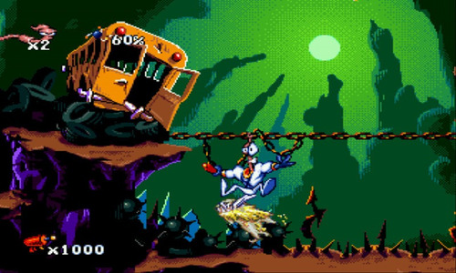 Imagen 4 de 9 de Cartucho Juego Sega Megadrive Genesis 16 Bit Jim Earthworm