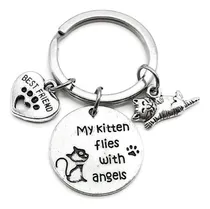Comprar Llavero De Gato Ragdoll Gato Regalo Mascotas Gato Gatito Ani