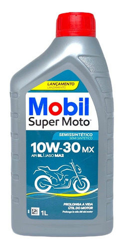 Óleo 10w30 Semissintético Mobil Super Moto - Litro