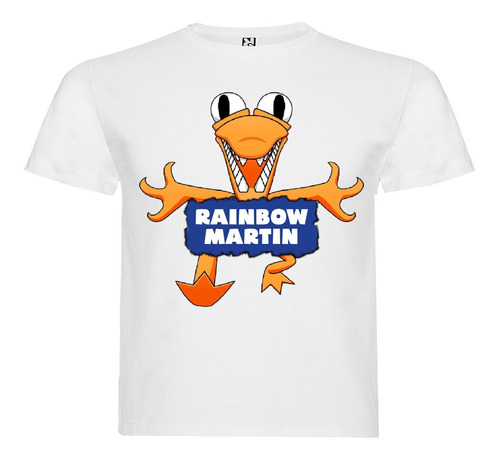 Polera Personalizada Orange Rainbow Algodon Niños Cumpleaños