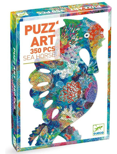 Puzzle Art 350 Piezas - Sea Horse - Djeco - Demente Games