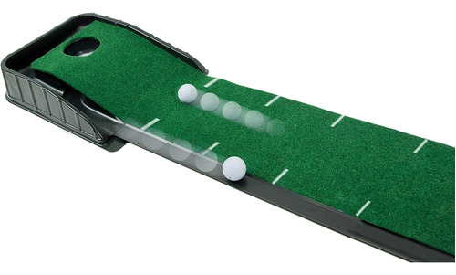 Sistema Automático De Putting De Golf Negro Y Verde, 7...