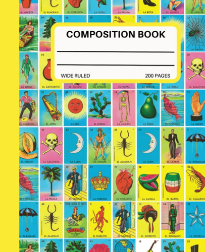 Libro: Composition Notebook - Loteria: Composition Notebook 