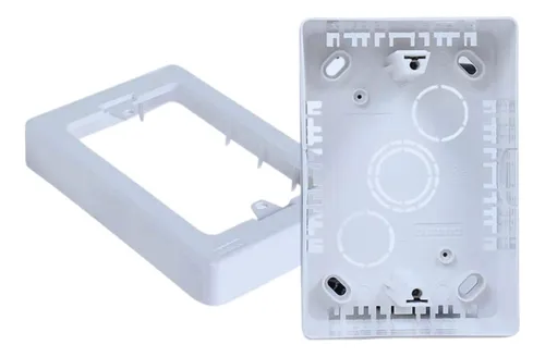 comprar Caja Chalupa Plástica Bticino W11723 De 3 Módulos - 10 Pzas