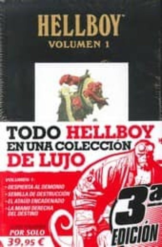 Pack 4 Libros Hellboy Edicion Integral