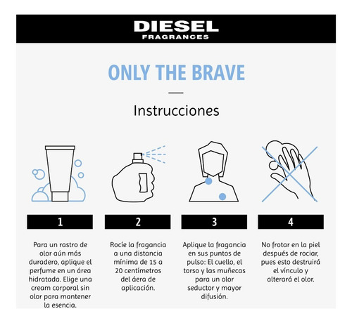 Diesel Only The Brave Eau De Toilette 125ml