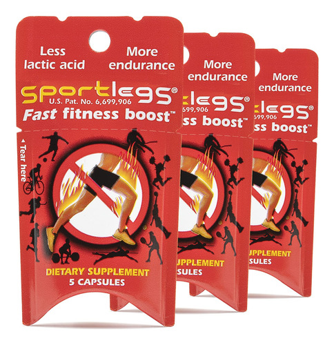 Sportlegs Fast Fitness Boost Suplemento De Acido Lactico Pre