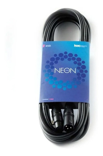 Cable Canon Micrófono Xlr Kwc Neon 121 3 Mts