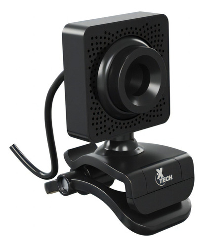 Camara Web P/ Pc Web Cam Con Microfono Xtech Xtw-480 Febo Color Negro
