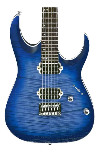 comprar Ibanez Rga42fm-blf Guitarra Electria Rga Azul Sombreado Color Blue lagoon burst flat Material del diapasón Jatoba Orientación de la mano Diestro