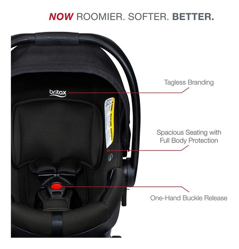Imagen 3 de 10 de Coche 4 En 1 Britax B-lively Travel System B-safe 35