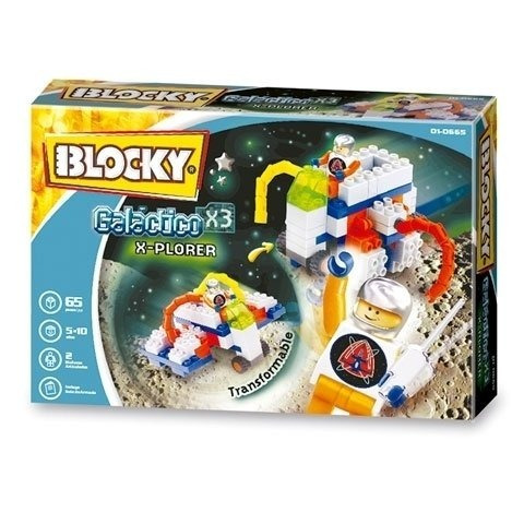 Blocky Galactico Xplorer X3 Tipo Rasti Con 70 Piezas Dimare