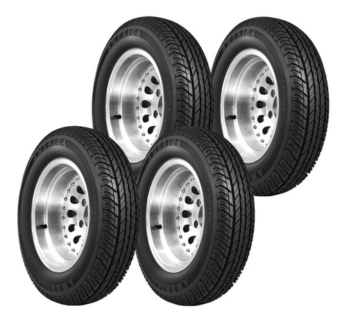 4 Llantas At-909 Tornel P155/80r15 S83