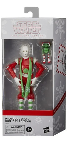 Star Wars The Black Series Protocol Droid (edicion Navidad)
