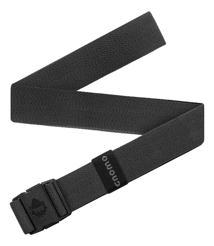 Cinturon Elasticado Kili Gnomo Color Gris Oscuro Diseño De La Tela Lisa Talla Osfm