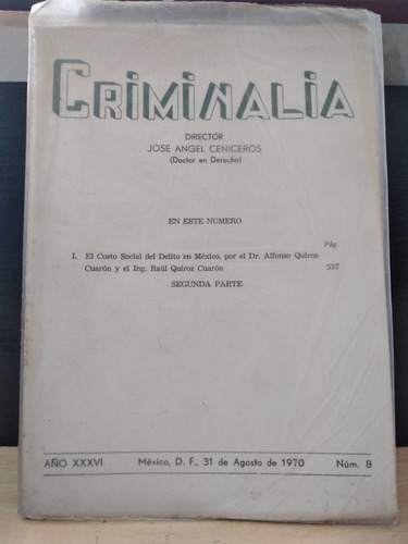 Criminalia José Ángel Ceniceros