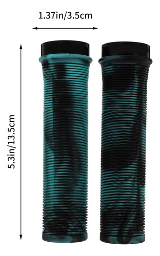 1 Par De Fundas Protectoras Portátiles Para Mangos De Bicicl