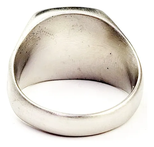 Anillo Barbero Calavera Peluquero Hipster Acero Inoxidable