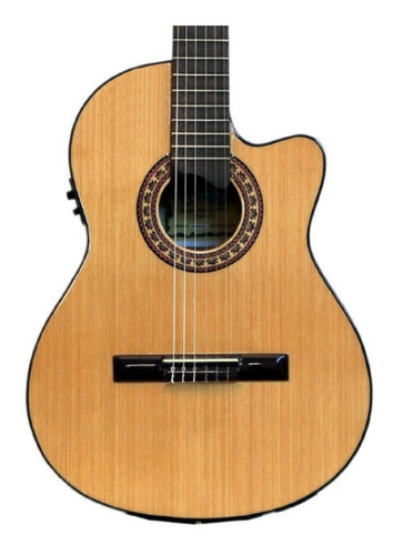 Guitarra Clásica Gracia M10 + Fishman Fresys Blend Cuo Color Natural Orientación de la mano Derecha