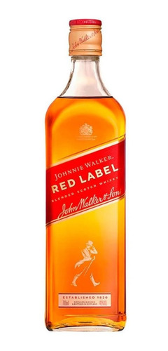 Imagen 1 de 1 de Whisky Blended Scotch Johnnie Walker Red Label Escocia 700ml