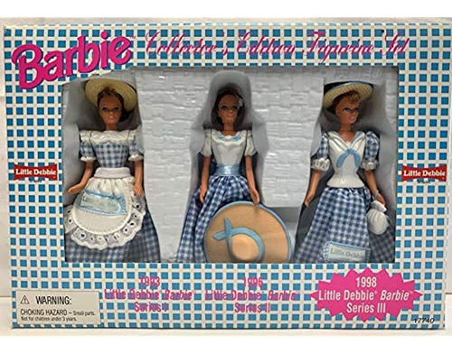 Barbie Little Debbie Collector Edition  Figura Set  Por