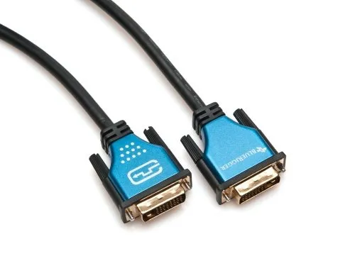 Cable Digital De Doble Enlace Bluerigger Dvi A Dvi M/m 3ft