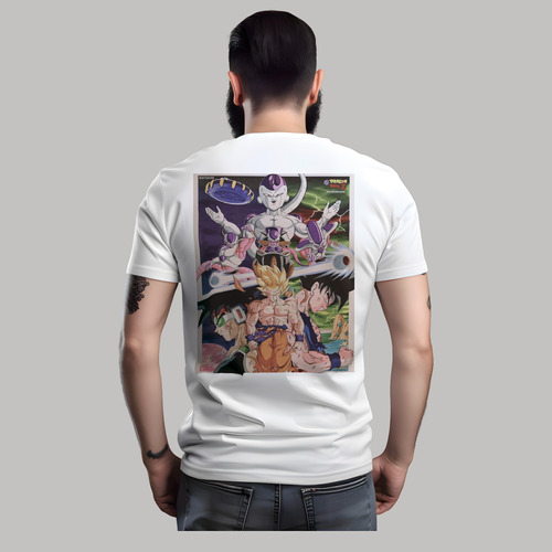 Playera Goku Contra Freezer Namekusei Dragon Ball Z Unisex