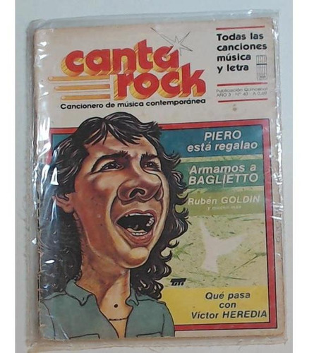 Revista Canta Rock 43 Piero Esta Regalado