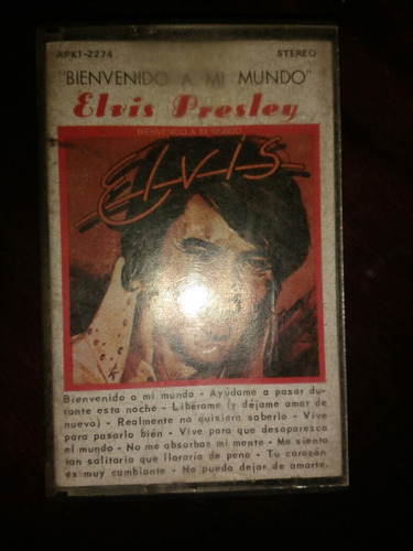 Cassette Elvis Presley Welcome To (153