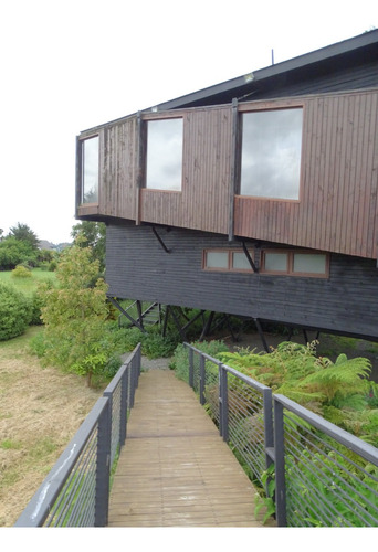Cod-295 Arriendo Temporal Espectacular Casa Orilla De Lago