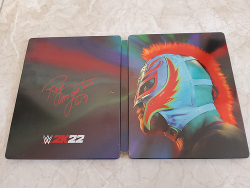 Caja Metálica Juego Ps4 Wwe 2k22 Original