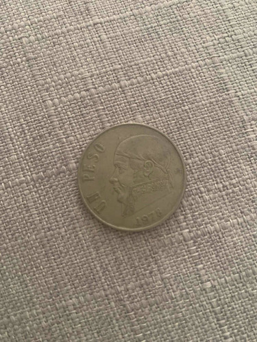 Moneda De 1 Peso Morelos 1978 Antigua