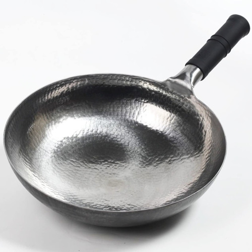 Mecete Wok Pan 5ta Generacion, Pow Wok Tradicional De Acero